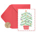 Papyrus Christmas Cards Boxed with Envelopes, Merry Little Christmas, Christmas Tree (20-Count)