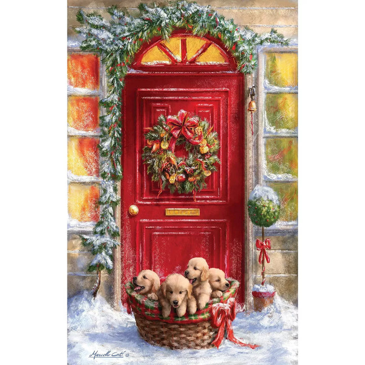 Sunsout Gift Basket 500 Pc Christmas Jigsaw Puzzle 42244