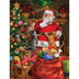 Sunsout Cat Out of the Bag 300 Pc Christmas Jigsaw Puzzle 23102