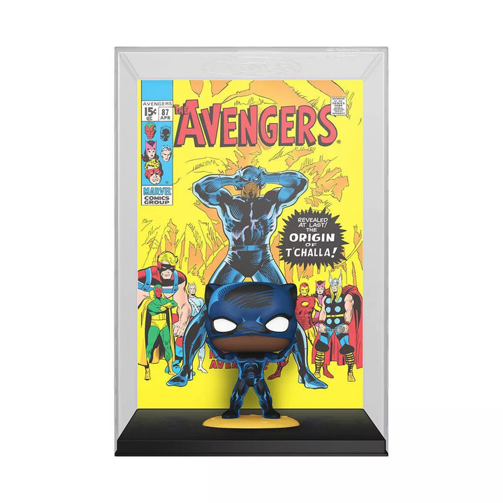 Funko POP! Comic Cover: Marvel - Avengers Black Panther Figure