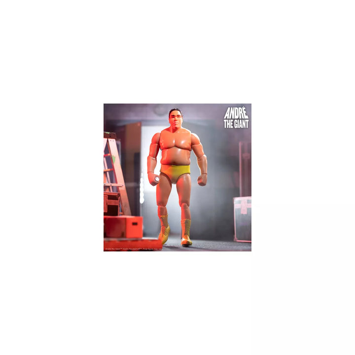 Super7 - Andre the Giant ULTIMATES! Figure - Andre (Yellow Trunks)