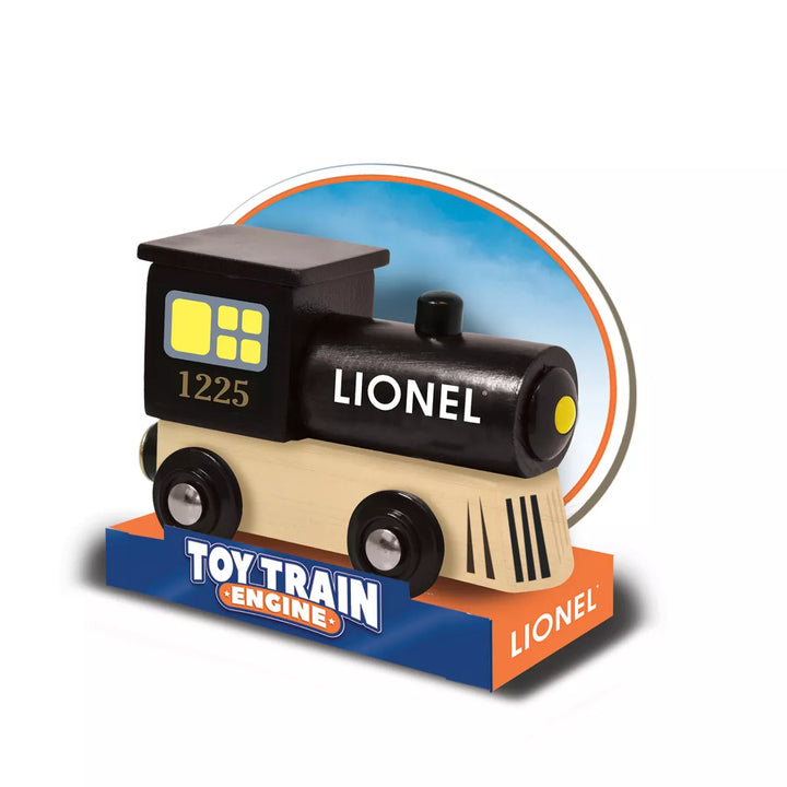 Masterpieces Officially Licensed Lionel Wooden Toy Train Engine for Kids.