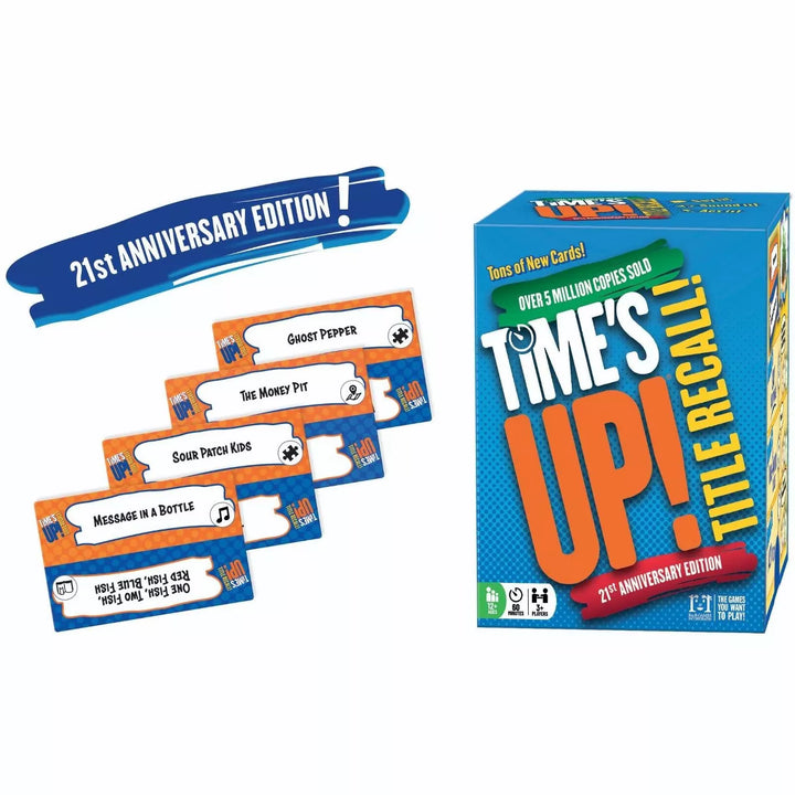 R&R Games Time'S Up! Title Recall Party Card Game for Teens & Adults