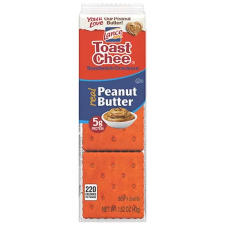 Lance Toastchee Peanut Butter Crackers 1.52 Oz., 40 Pk.