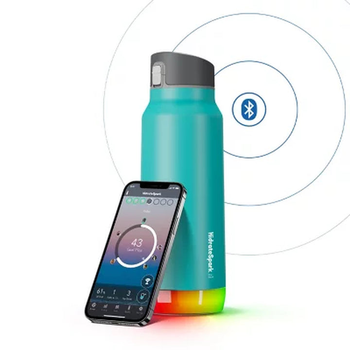 Hidratespark Pro 32-Oz. Stainless Steel Smart Water Bottle W/ Chug Lid (Assorted Colors)