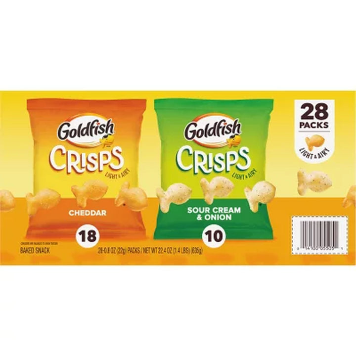 Pepperidge Farm Goldfish Crisps Variety Pack 0.8 Oz., 28 Pk.