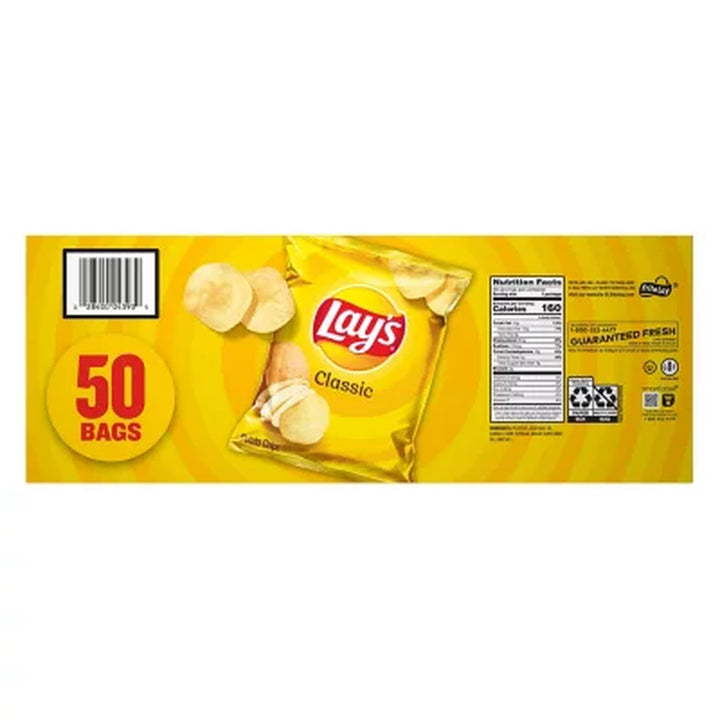 Lay'S Classic Potato Chips 1 Oz., 50 Pk.