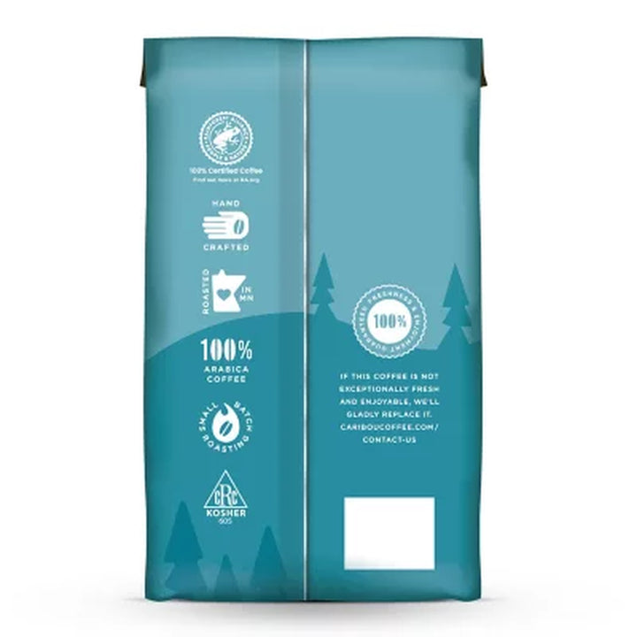 Caribou Dark Roast Ground Coffee, Mahogany 40 Oz.