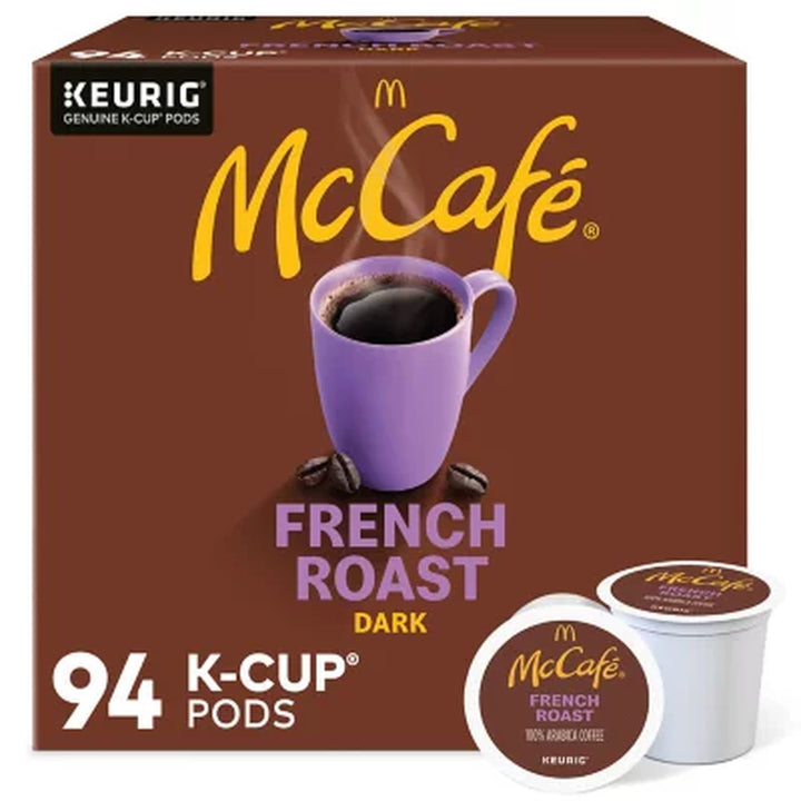 Mccafe K-Cup Coffee Pods, Dark French Roast 94 Ct.