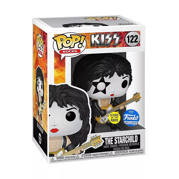 Funko POP! KISS: the Starchild - Glow in the Dark Collectible -Funko Exclusive