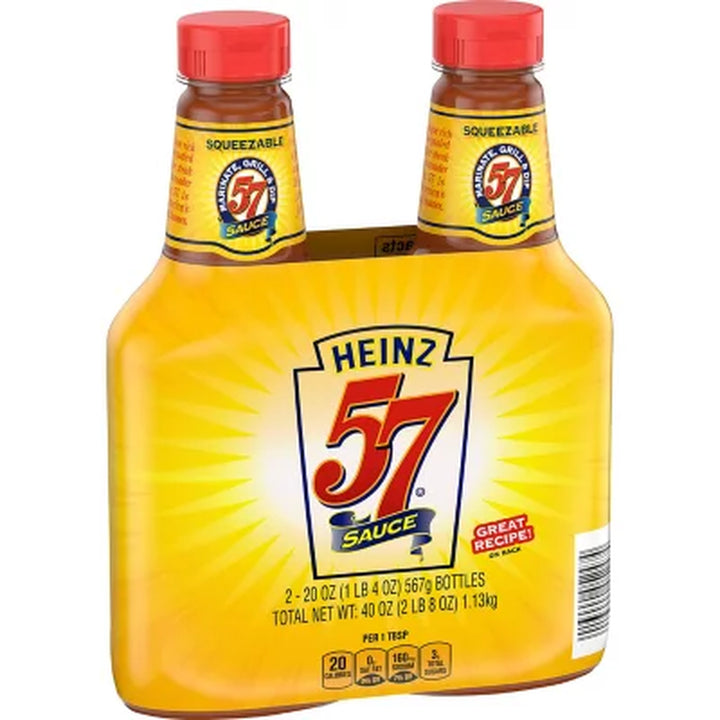 Heinz 57 Sauce 20 Oz., 2 Pk.