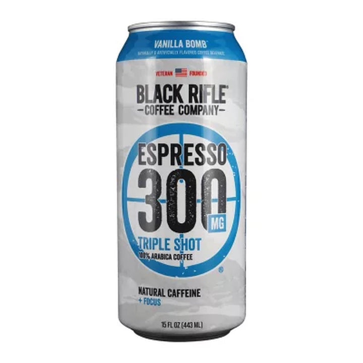 Black Rifle Coffee Company Espresso Vanilla 300 (15 Fl. Oz., 12 Pk.)