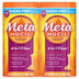 Metamucil Fiber 4-In-1 Psyllium Sugar-Free Fiber Supplement Powder, Orange 26.6 Oz., 2 Pk.