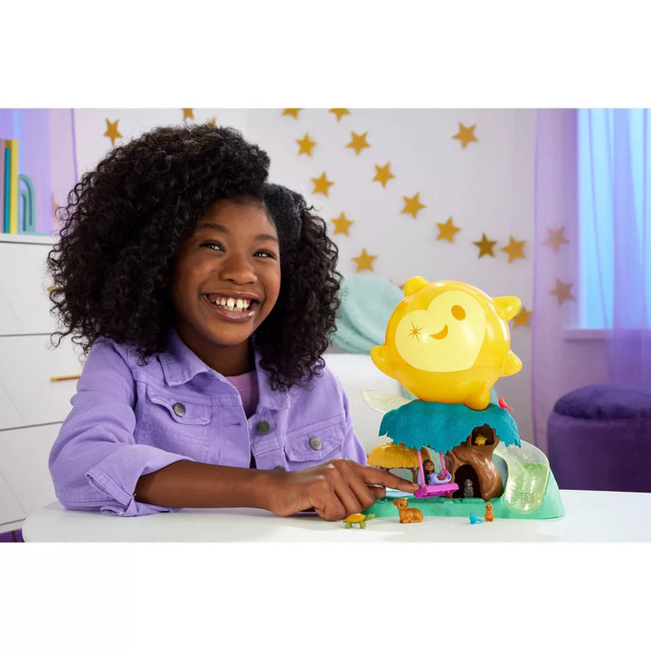 Disney Wish Magical Star Playset with Asha of Rosas Mini Doll & 7 Surprise Wish Orbs