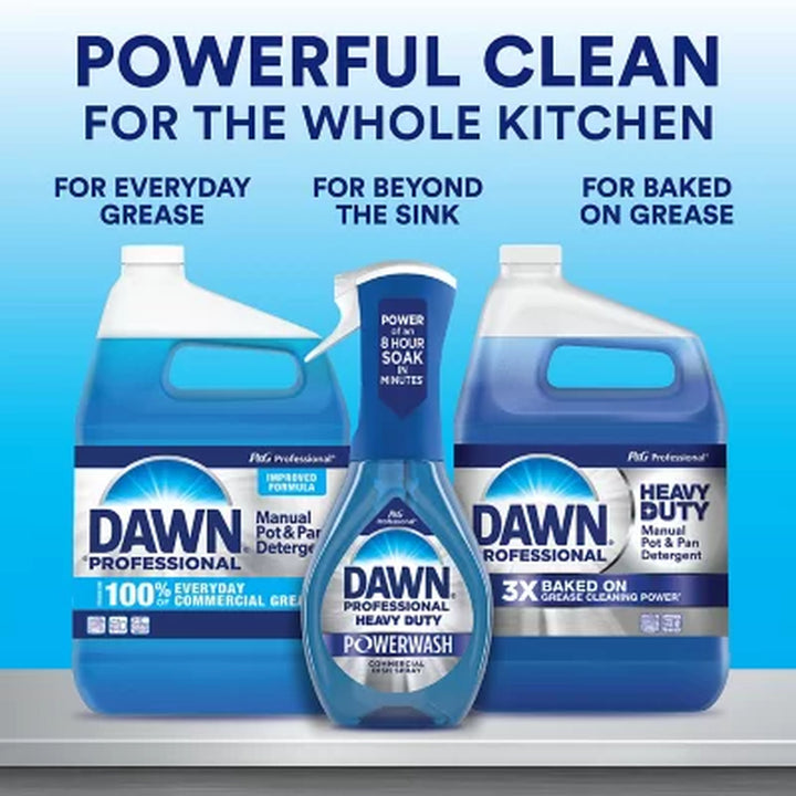 Dawn Professional Manual Pot and Pan Detergent Dish Soap, 1 Gal. (Choose Your Scent)