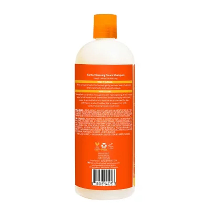 Cantu for Natural Hair Cleansing Cream Shampoo, 33.8 Oz.