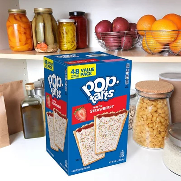 Pop-Tarts, Frosted Strawberry 48 Ct.