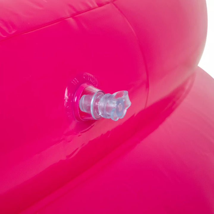 Northlight 43" Pink Bubble Seat Inflatable Swimming Pool Float