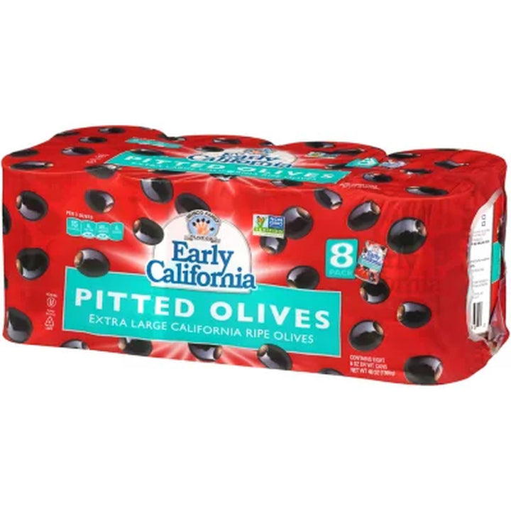 Early California Extra-Large Pitted Olives 6 Oz., 8 Pk.