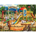 Sunsout Happy Days Dog Park 1000 Pc Jigsaw Puzzle 28538