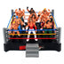 Insten 39 Piece Wrestler Action Figures Toy, Cage Set and Stage Ring with 12 Wrestlers and Props