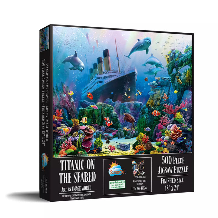 Sunsout Titanic on the Sea Bed 500 Pc Jigsaw Puzzle 42926