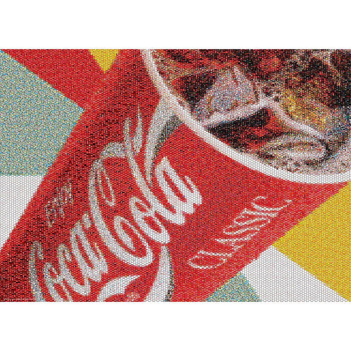 Masterpieces 1000 Piece Puzzle - Coke Photomosaic Big Gulp - 19.25"X26.75"