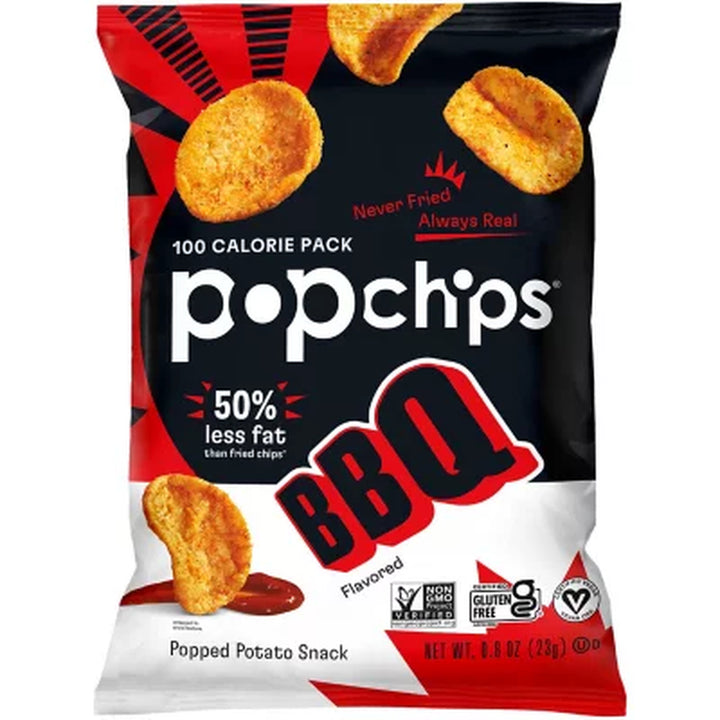 Popchips Variety Pack Chips, 0.8 Oz., 30 Pk.