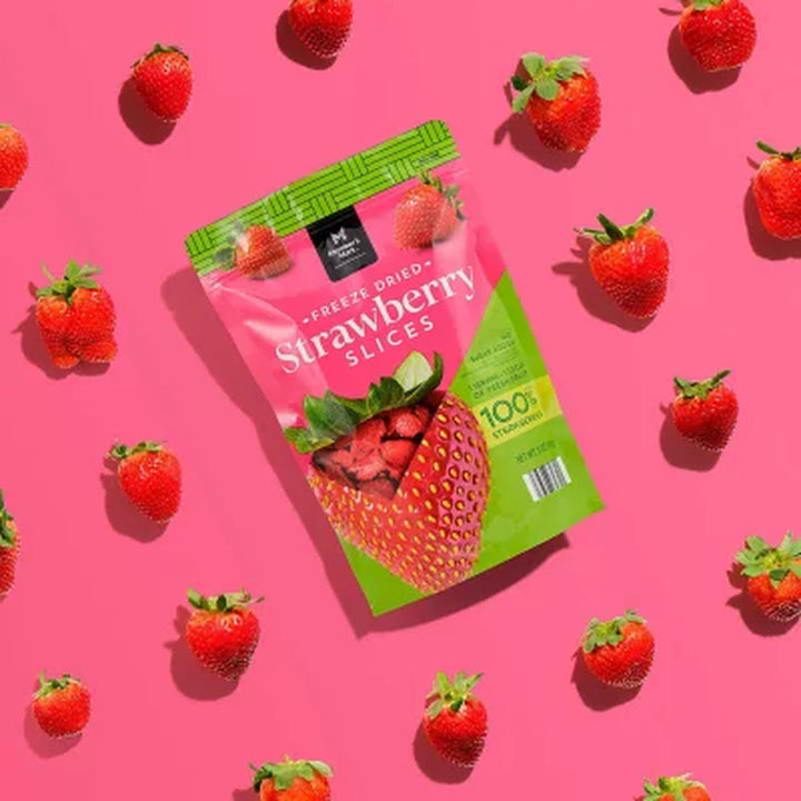 Member'S Mark Freeze Dried Strawberry Slices, 3 Oz.