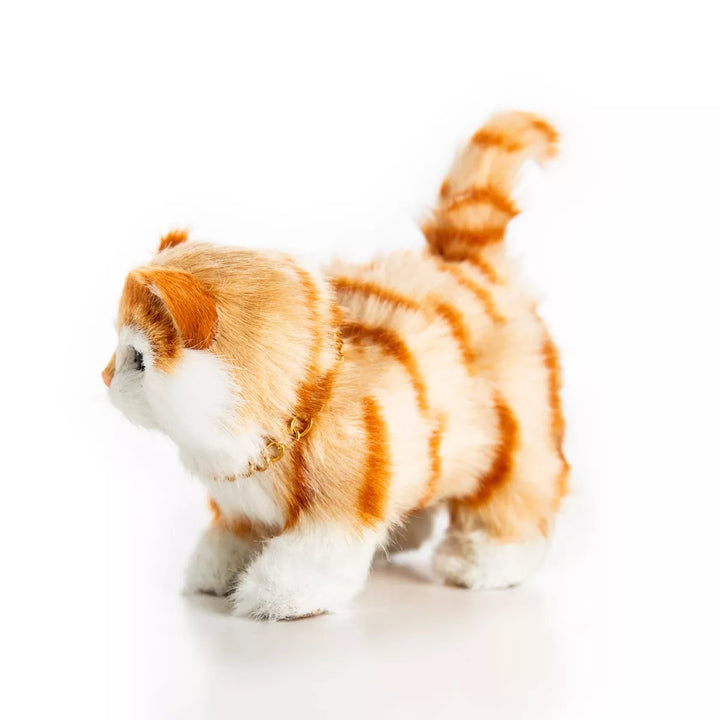 The Queen'S Treasures Orange Tabby Kitty Cat Pet for 18 Inch Dolls