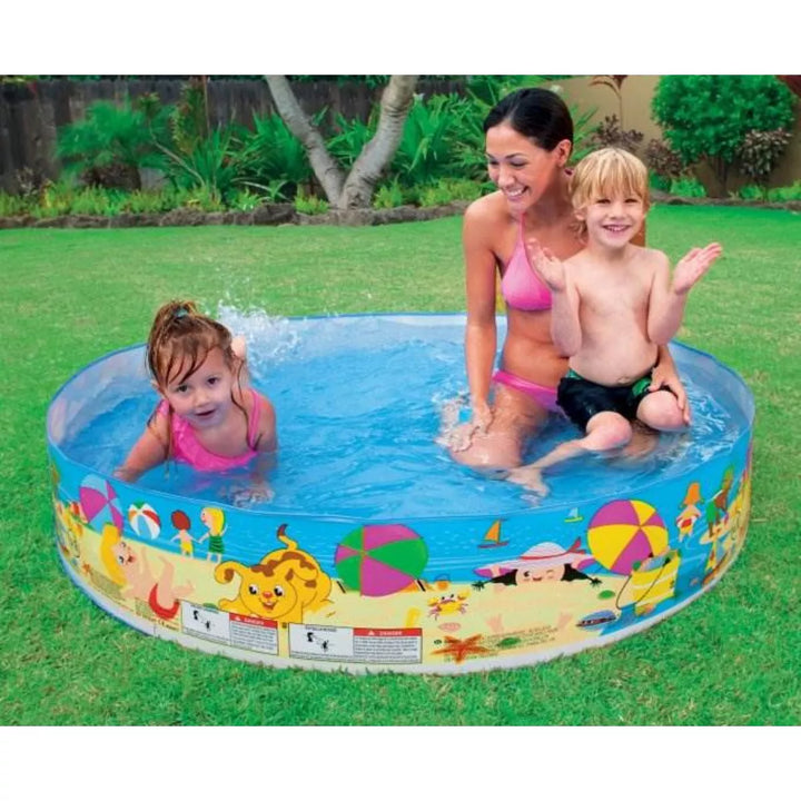 INTEX Beach Days Snapset Instant Kids Childrens Swimming Pool