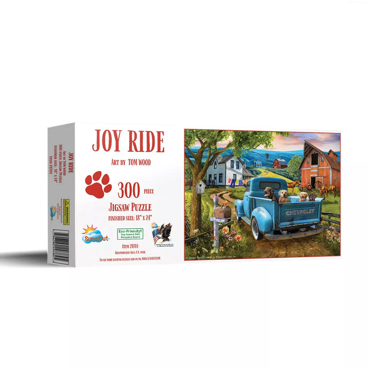 Sunsout Joy Ride 300 Pc Jigsaw Puzzle 29784