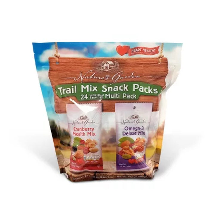 Nature'S Garden Trail Mix Snack Packs 1.2Oz., 24Pk