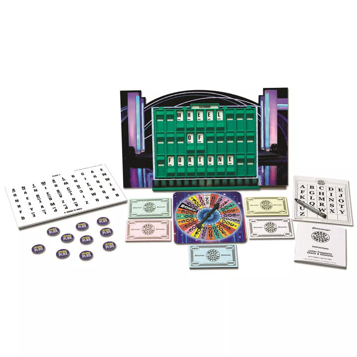 Pressman Wheel of Fortune 5Th Edition Board Game