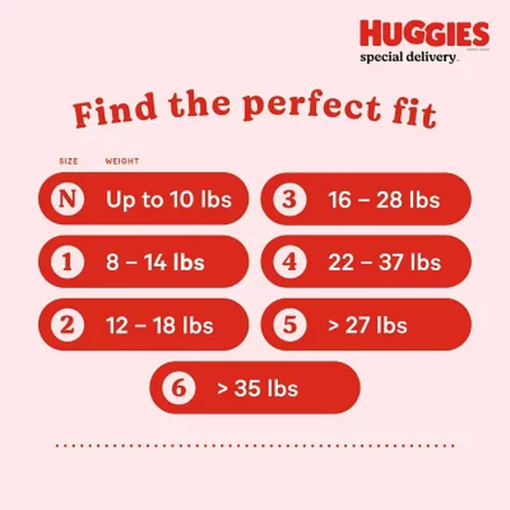 Huggies Special Delivery Hypoallergenic Baby Diapers, Sizes: 1-6