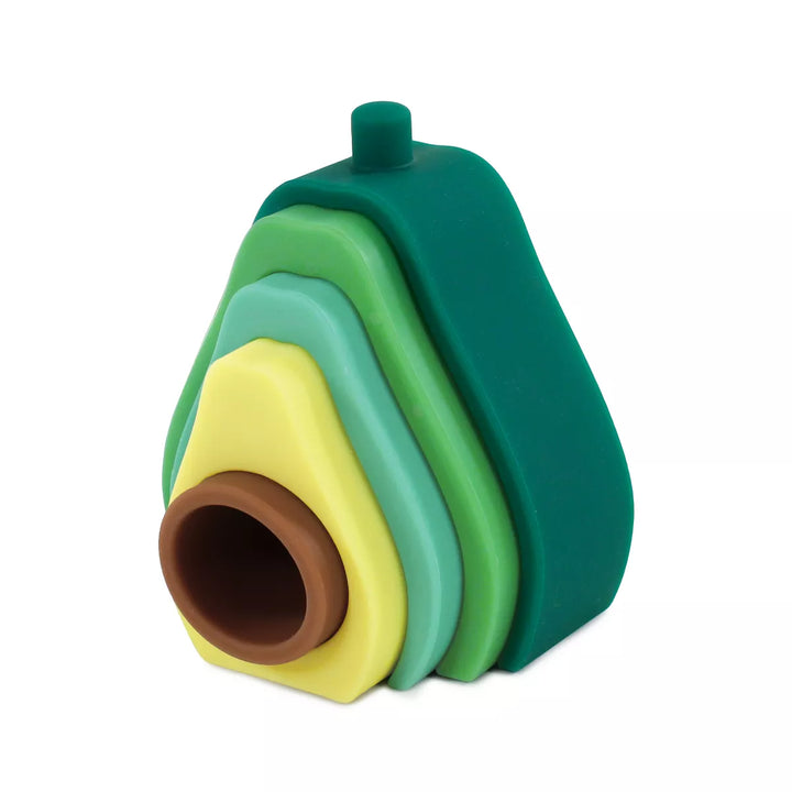 Hudson Baby Silicone Toy Arches, Avocado, One Size