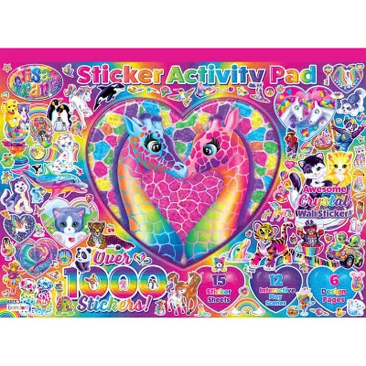 Bendon Lisa Frank Sticker Activity Pad Plus