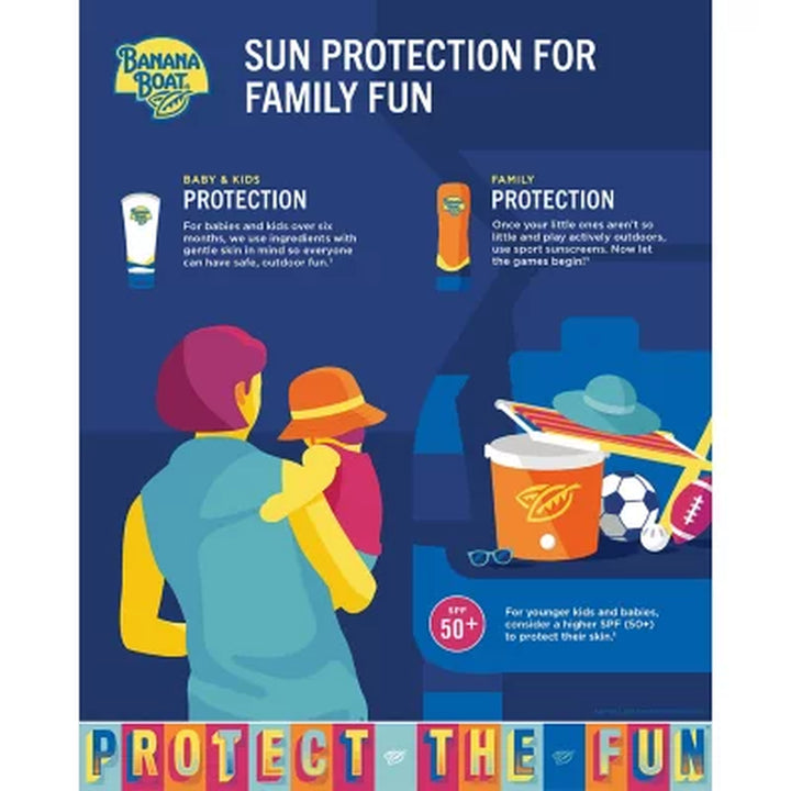 Banana Boat Sport Ultra Sunscreen Spray, SPF 50 6 Oz., 3 Pk.