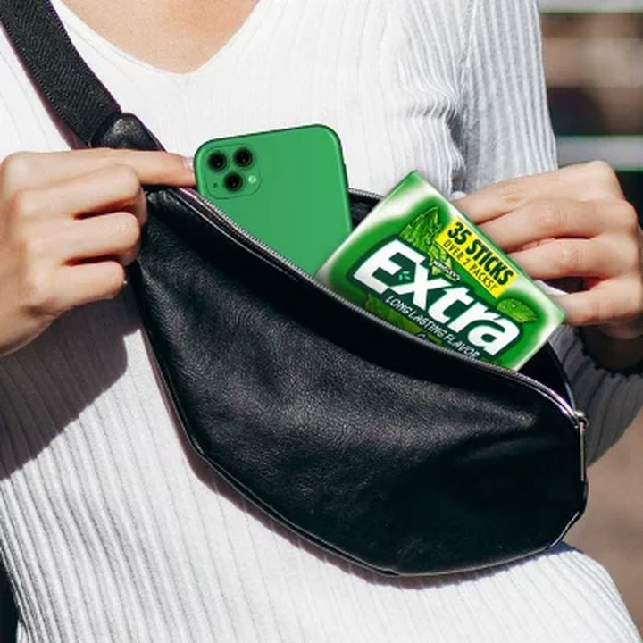 Extra Spearmint Sugar-Free Gum, 35 Pcs., 6 Pk.
