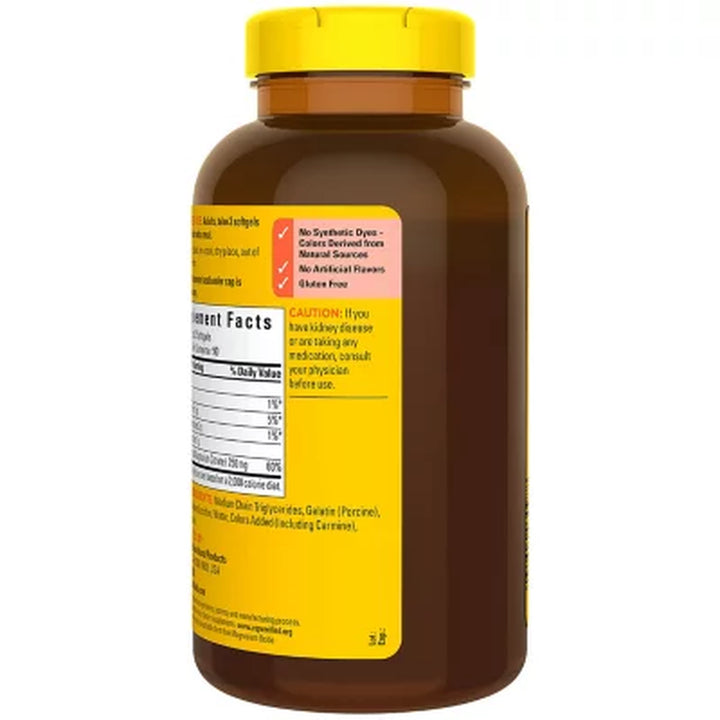 Nature Made Magnesium Citrate 250Mg Softgels 180 Ct.