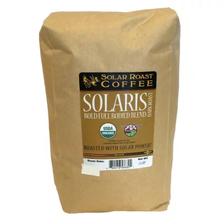 Solar Roast Whole Bean Coffee 2 Lbs.