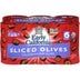 Early California Sliced Olives 6.5 Oz., 6 Pk.