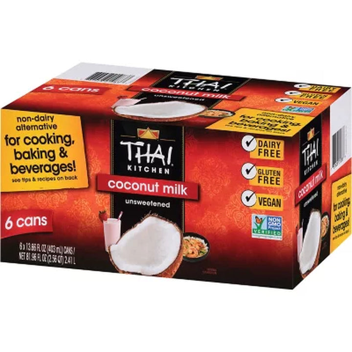 Thai Kitchen Coconut Milk 13.66 Oz., 6 Pk.