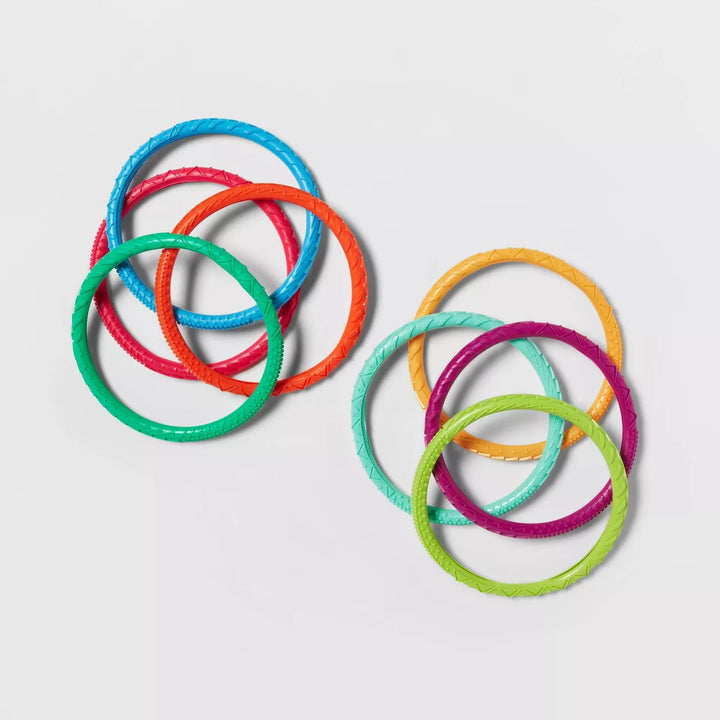 Kids' Dizzy Dive Rings 4Pc - Sun Squad™