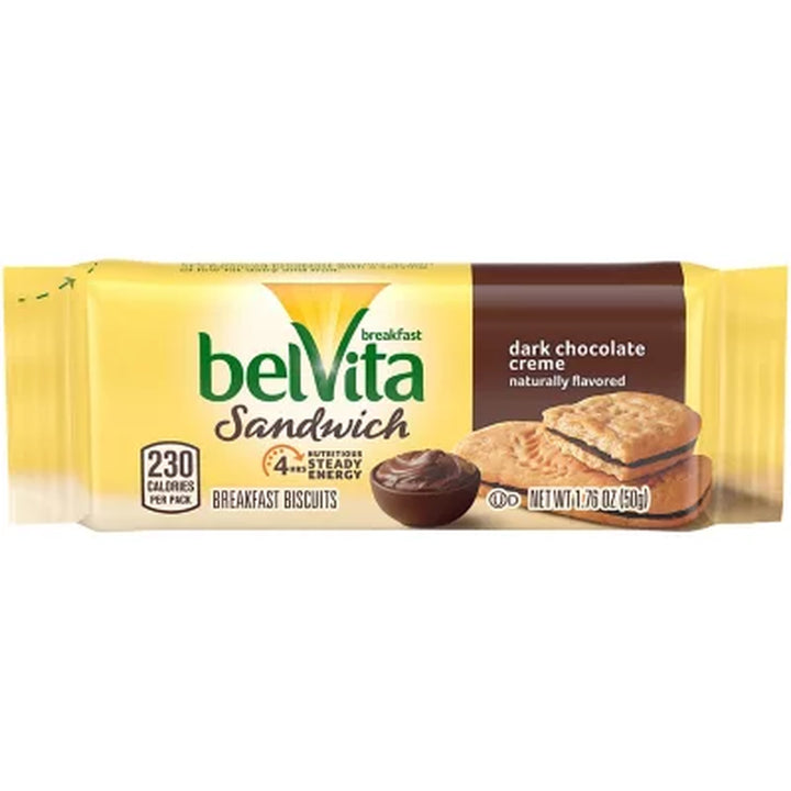 Belvita Dark Chocolate Creme Breakfast Biscuits 25 Pk.