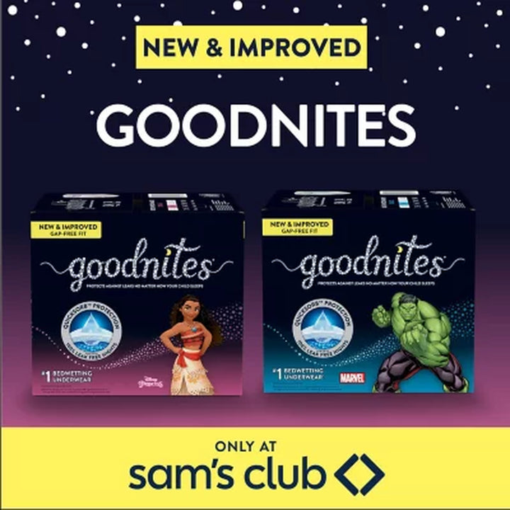 Goodnites Nighttime Bedwetting Underwear for Girls Sizes: Small - Extra Large