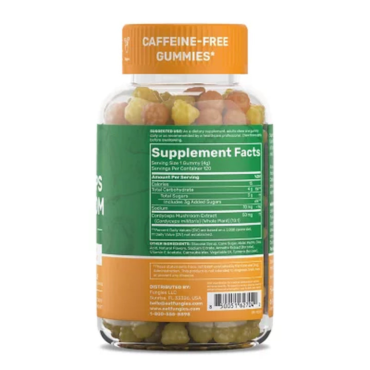 Fungies Cordyceps Mushroom Gummies 120 Ct.