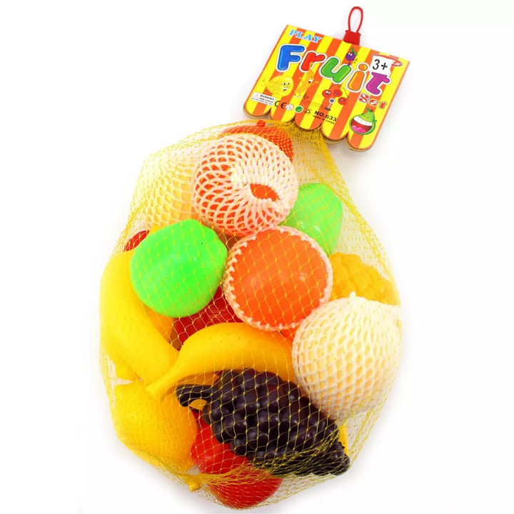 Insten 21 Piece Play Food Fruits, Pretend Toy Kitchen Accessories for Cooking