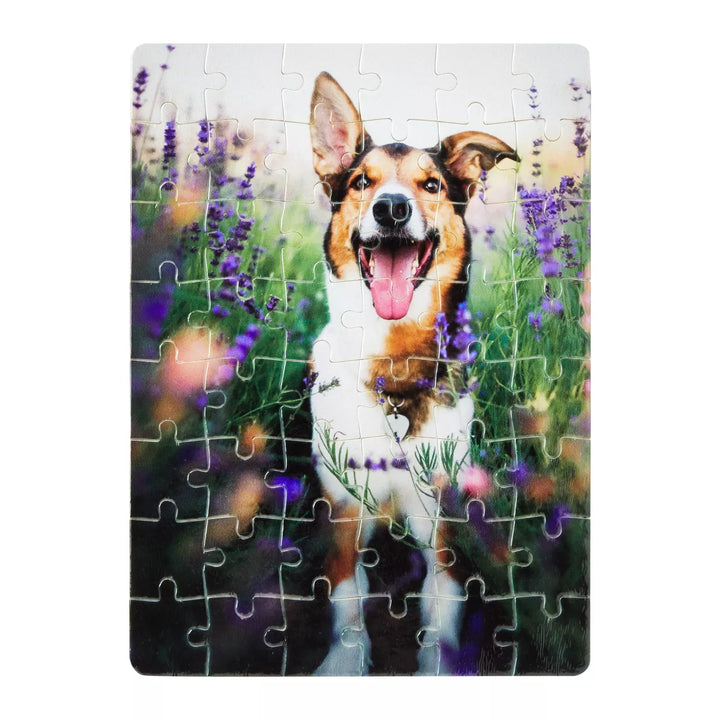 Bright Creations 20 Sets Blank Sublimation Puzzles for DIY Crafts, A5 48-Piece Jigsaws for Heat Press Thermal Transfer