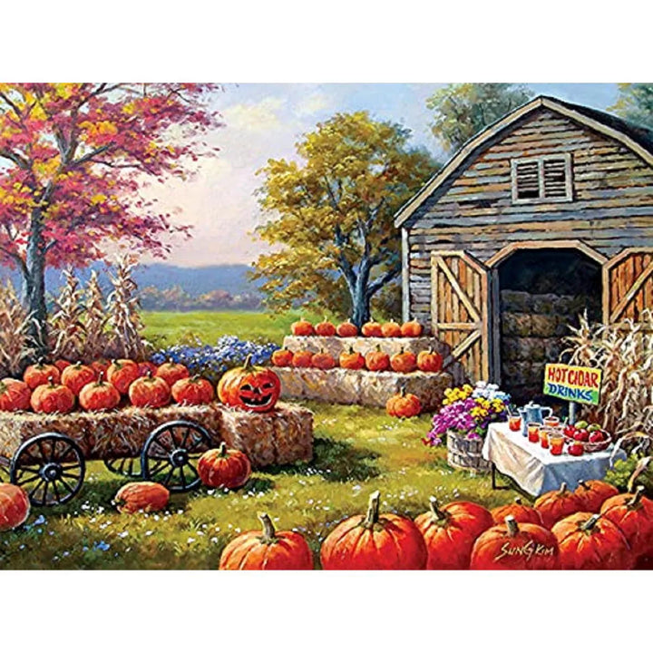 Sunsout Pumpkins for Sale 1000 Pc Halloween Jigsaw Puzzle 36668